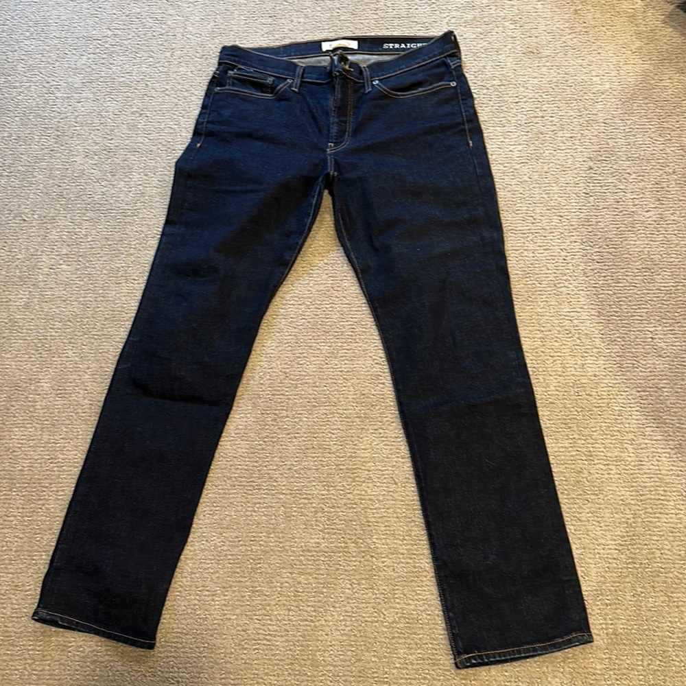 Madewell Men’s Dark Wash Jeans- Sz 33x32- Straight cut